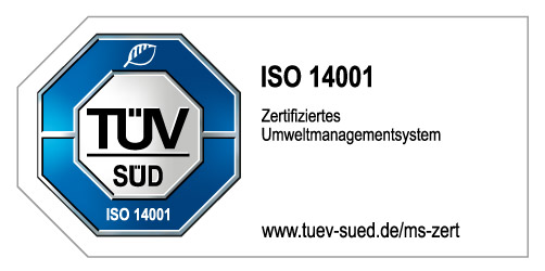 TÜV Süd ISO 14001:2015